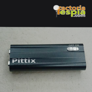 Grabadora Diminuta Pittix recorder de 8GB. 20 Horas de grabación constante. Alta calidad de audio.