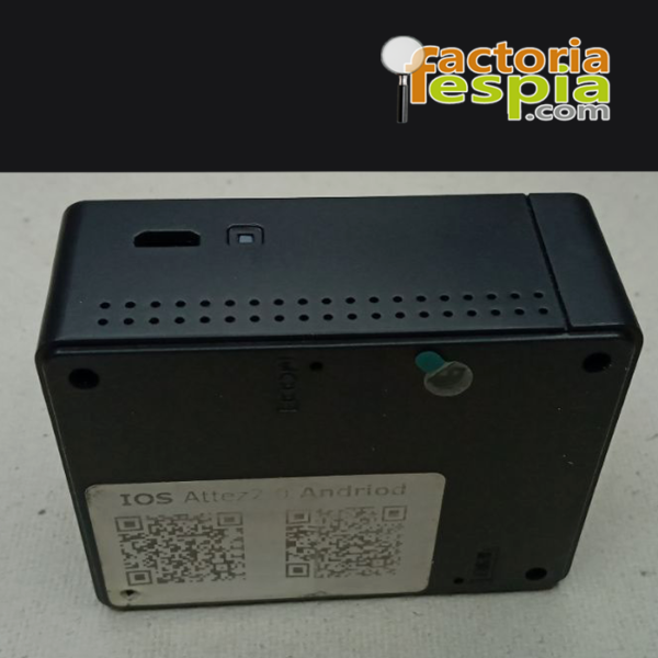 Video-Grabador Pitty Cámara Espía con resolución de 720p con lente de 160 grados. Conexión Wi-Fi.