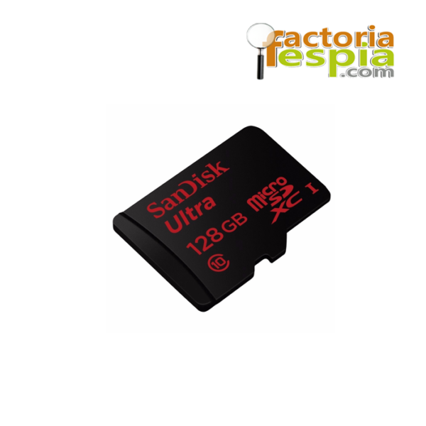 Tarjeta de memoria microSDHC de 128Gb clase 10
